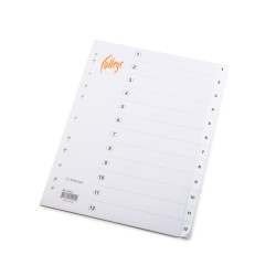 Plastikāta sadalītāji College A4, 1-12