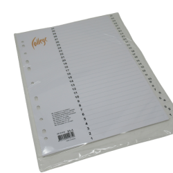 Разделители College "31-Tab", White, Износостойкие