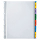 Разделители Esselte "Index", Multicolor, Усиленные майларом