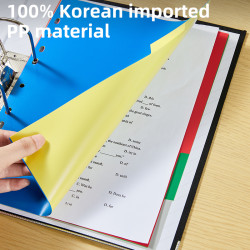 Разделители DELI "5723A", Multicolor, С пленочным покрытием