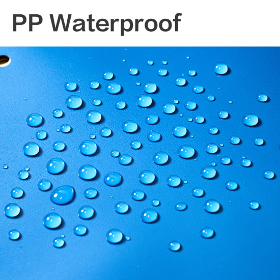 Vahelehed DELI A4 1-10, plastik värviline