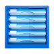 Шкаф для документов Deli E9777Blue 5 ящиков синий