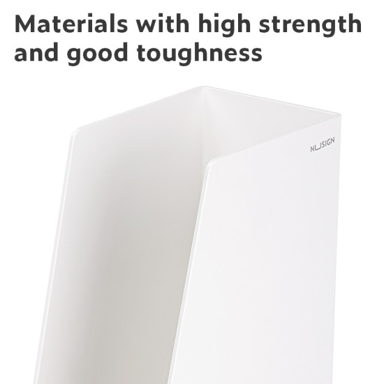 Dokumendisahtel Nusign A4 vertikaalne valge