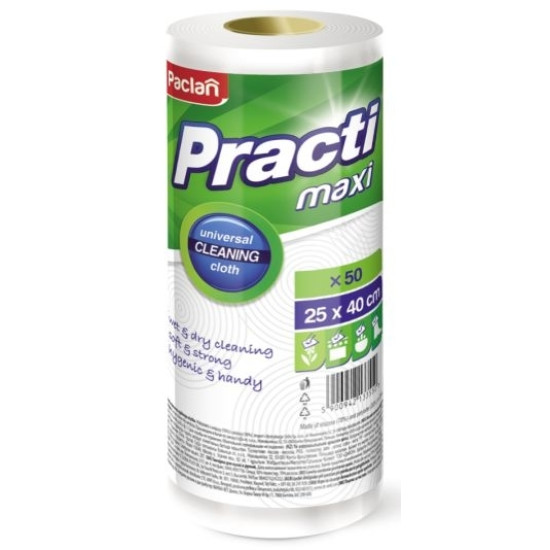 Комплект тряпочек Paclan 25x40cm, 50 gab