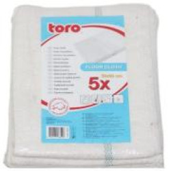 К-кт тряпочек для  пола TORO (5шт) 50х60см