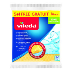 Салфетки Vileda Микрофибра 5+1 бонус