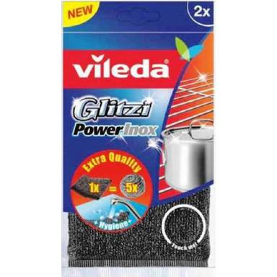Губки Vileda Glitzi Power Inox 2шт