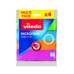 Салфетки Vileda Multi Микрофибра 4шт многоразовые