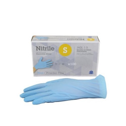 Vienreizlietojamie nitrila cimdi Gentle Touch S, 100 gab/iep., zili