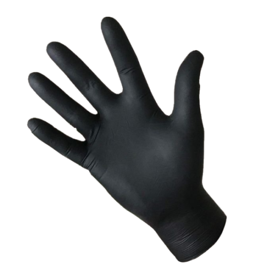 Vienreizlietojamie nitrila cimdi Gentle Touch XL, 100 gab/iep., melni