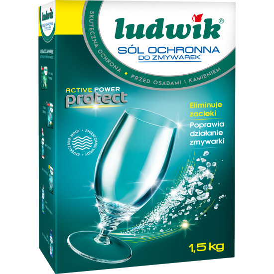 Соль для посудомоечной машины Ludwik 1,5кг.