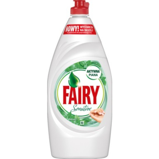 Средство для мытья посуды Fairy Sensitive чайное дерево мята 900мл