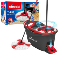 Набор для уборки Vileda "EasyWring Turbo", С педальным отжимом