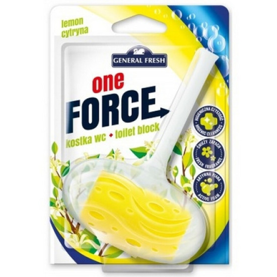 Блок для бочка унитаза General Fresh One Force  40г