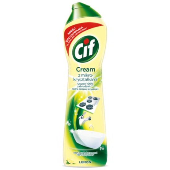 Средство CIF Cream Лимон 500мл Эффективное