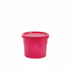 Pārtikas uzglabāšanas trauks ar vāku Cello 175ml, sarkans