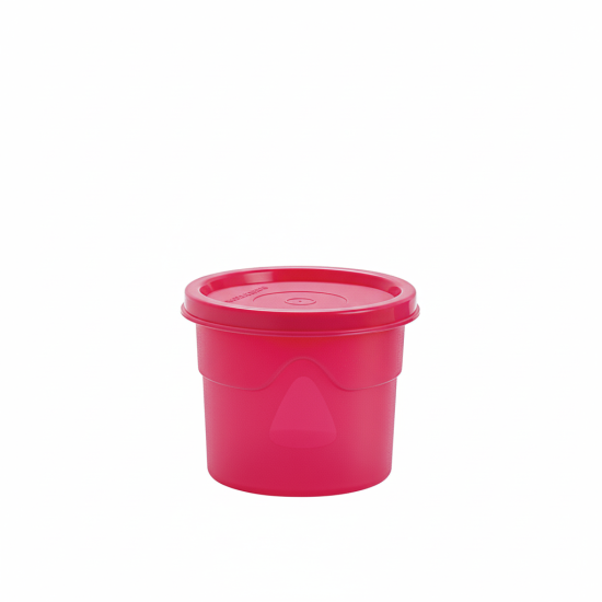 Pārtikas uzglabāšanas trauks ar vāku Cello 175ml, sarkans