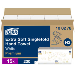 Салфетки для рук TORK Classic Premium Soft ZZ H3 2sl *15pac.