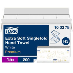 Салфетки для рук TORK Classic Premium Soft ZZ H3 2sl *1pac.