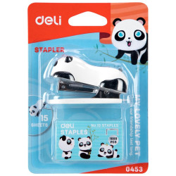 Степлер DELI Panda E0453 Милый дизайн