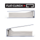 Skavotājs PLUS ST-010VH FLAT CLINCH, 20 lapām, balts