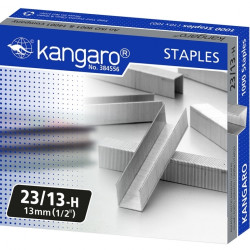Скобы Kangaro 23, 13 цинк 1000тк в упаковке