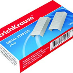 Скобы N10 Erich Krause 1000шт 1188 никел
