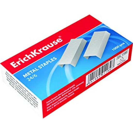 Скобы N10 Erich Krause 1000шт 1188 никел