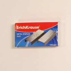 Скобы N24/6 Erich Krause 1000шт 1189