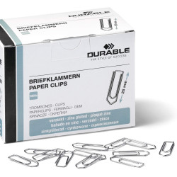 Скрепки Durable 26мм 1000шт цинк