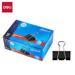 Биндеры DELI Крепкий Захват, Black