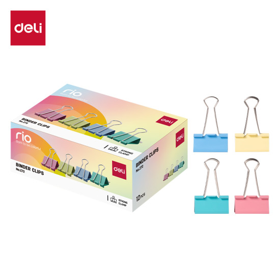 Биндеры DELI Rio, Multicolor