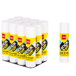 Клей-карандаш DELI PVA 36г Белый нетоксичный