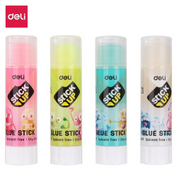 Клей-карандаш Deli Bumpees Gel 8г прозрачный