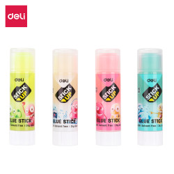 Клей-карандаш Deli Bumpees Gel 21г разноцветный