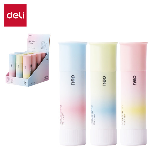 Liimipulk DELI 15 g, pastell