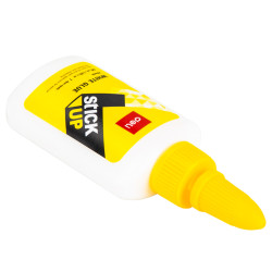 Клей школьный Deli White 40мл нетоксичный