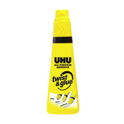 Жидкий клей UHU Twist&Glue 90мл перезаправляемый