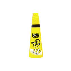 Жидкий клей UHU Twist&Glue 90мл перезаправляемый