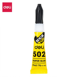 Суперклей DELI E7146 3г Нетекучий