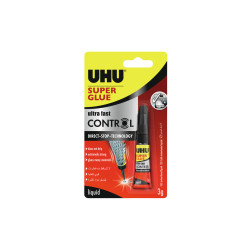 Суперклей UHU Super Control 3г Ультрабыстрый