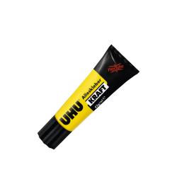 Клей UHU Kraft FlexTube Прозрачный Суперпрочный