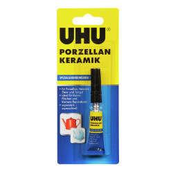 Клей UHU 3г Порцелан Керамика Быстросохнущий