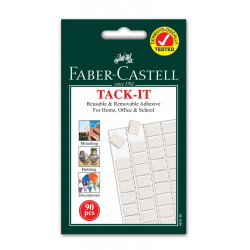 Клейкие квадраты Faber-Castell Tack-It 50г 25шт