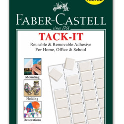 Клейкие квадраты Faber-Castell Tack-It 50г 25шт