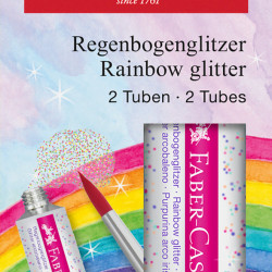 Гель для глиттера Faber-Castell Радужный блеск 2шт