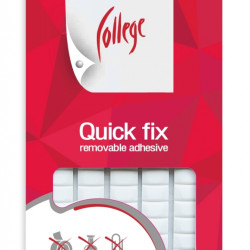 Клей College Quick Fix 100г 36шт съемный