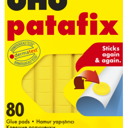 Клейкие подушечки UHU patafix многоразовые дерматологически протестированные