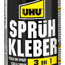 Клей спрей UHU 3в1 Универсальный съемный
