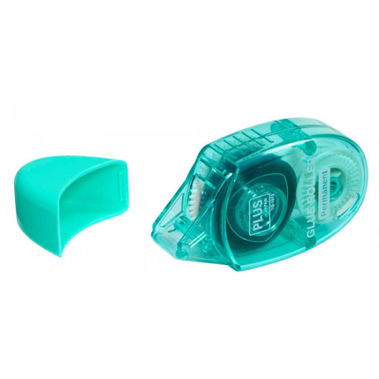 Līmes rolleris PLUS TG-1512, 6mmx12m, zaļš